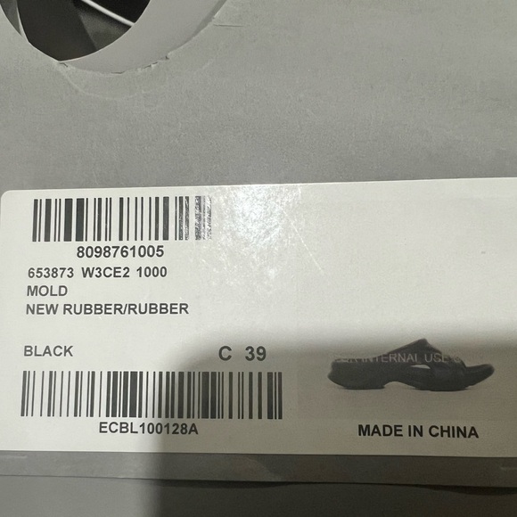 Balenciaga Black Women's Sandals - Picture 3 of 10